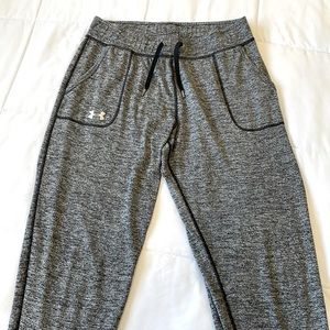 Under Armor Black and Gray Women’s Joggers. Size medium !